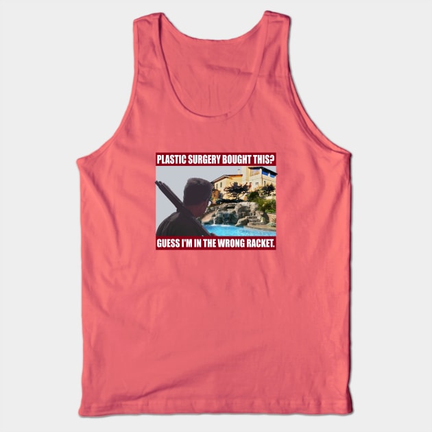 Wrong Racket Tank Top by TenomonMalke